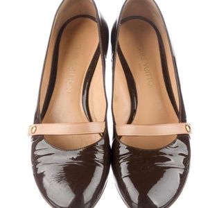 Authentic Louis Vuitton GINA Mary Jane Ballerina flats 38.5 / 8